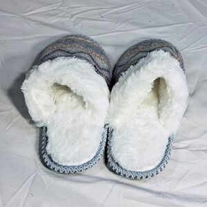 Cozy Women's Size 5-6 Small Sherpa Suthwestern Theme Clogs/Slipper/House Shoes